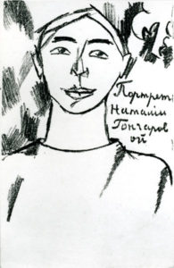 Portrait de Gontcharova